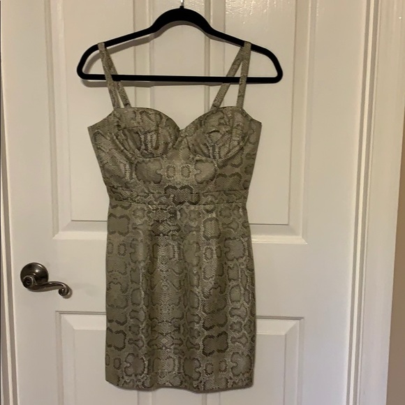 Snakeskin Print Galina Sobilev Dress - Picture 1 of 2